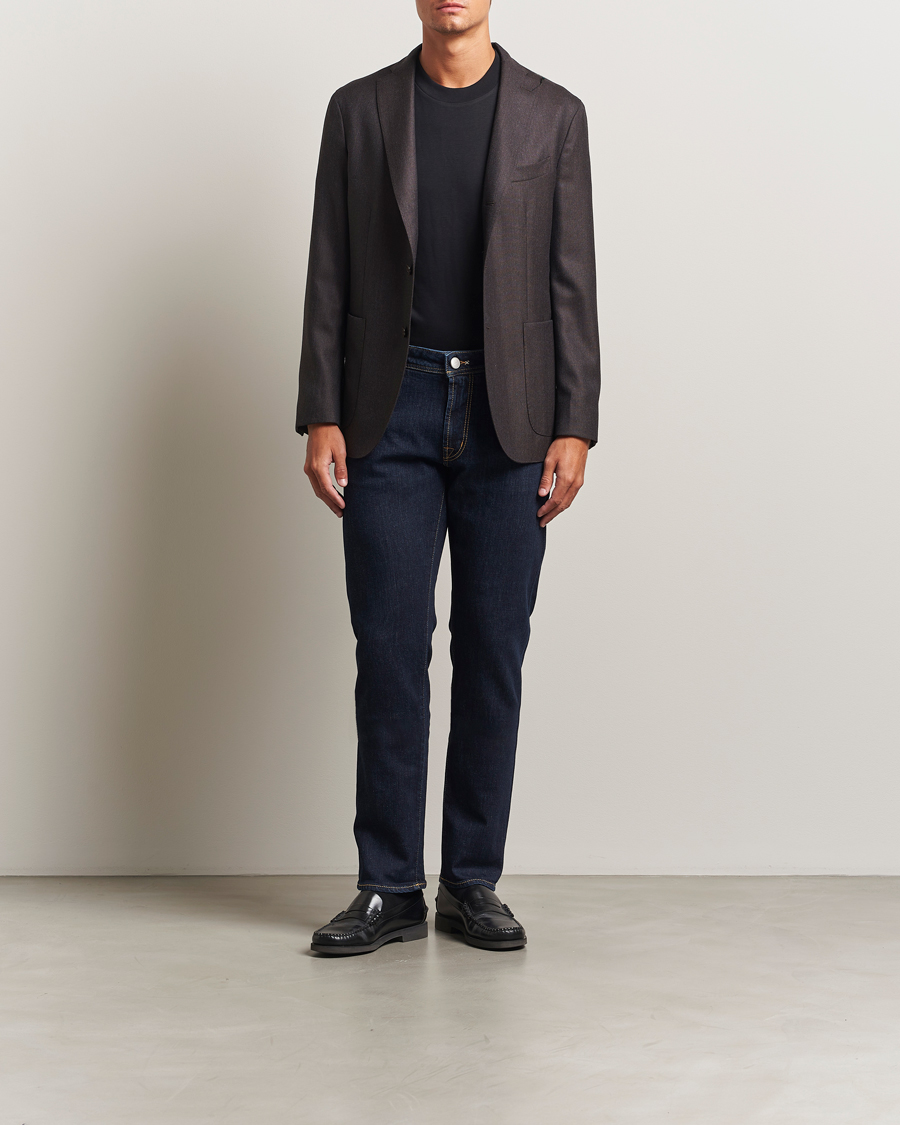 Herre | Jeans | Tramarossa | Michelangelo Stretch Jeans Blue Raw