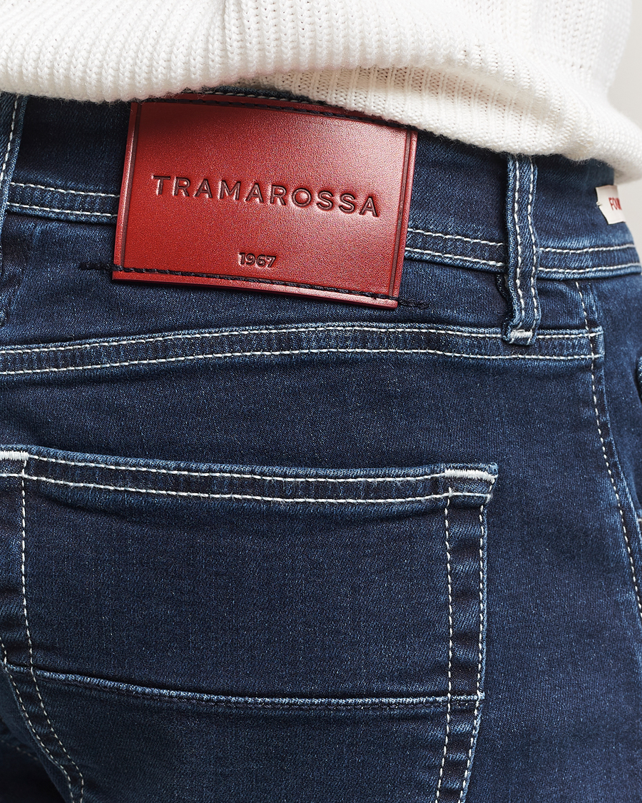 Herre | Jeans | Tramarossa | Michelangelo Stretch Jeans Blue Wash