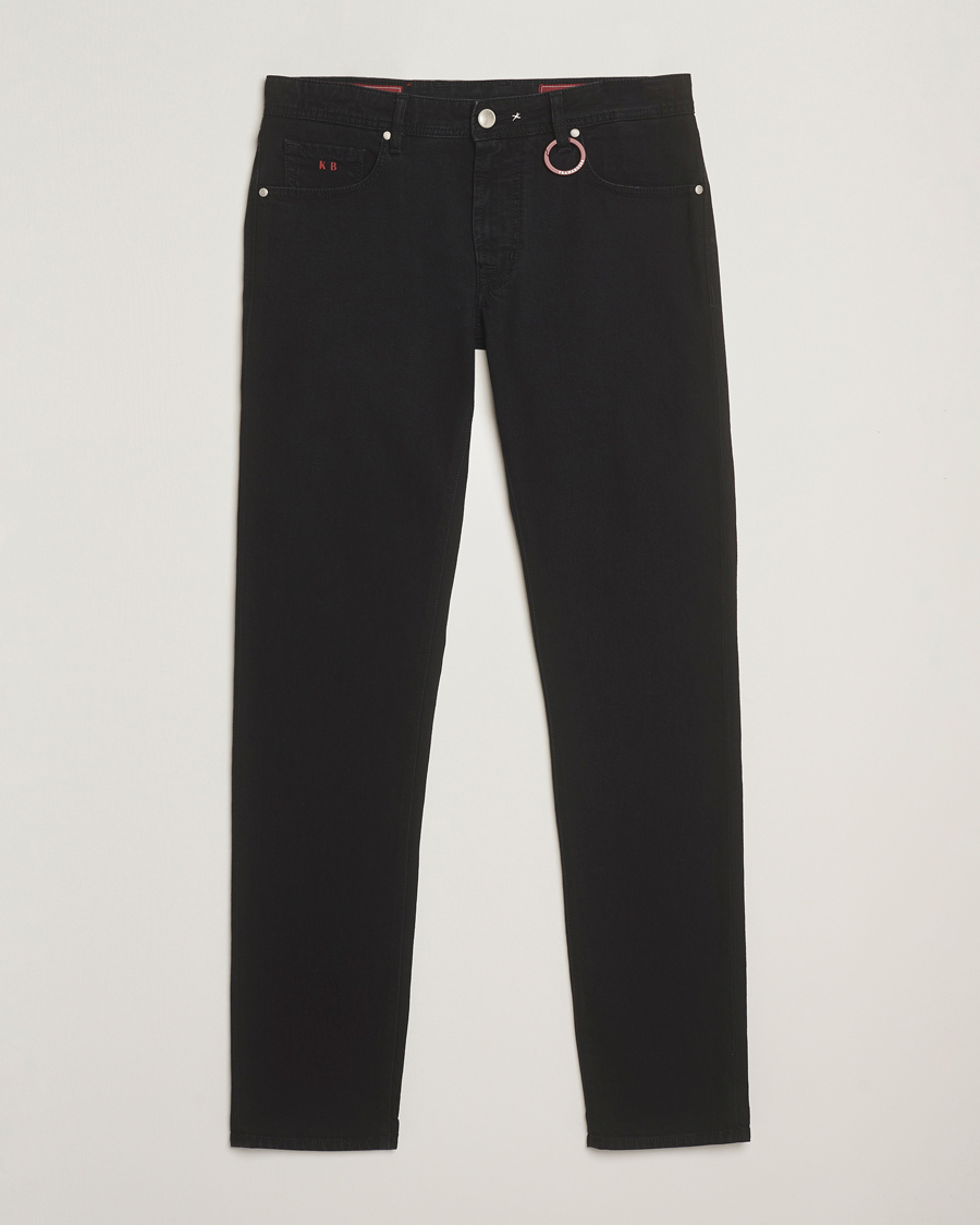 Herre | Jeans | Tramarossa | Michelangelo Stretch Jeans Black Raw