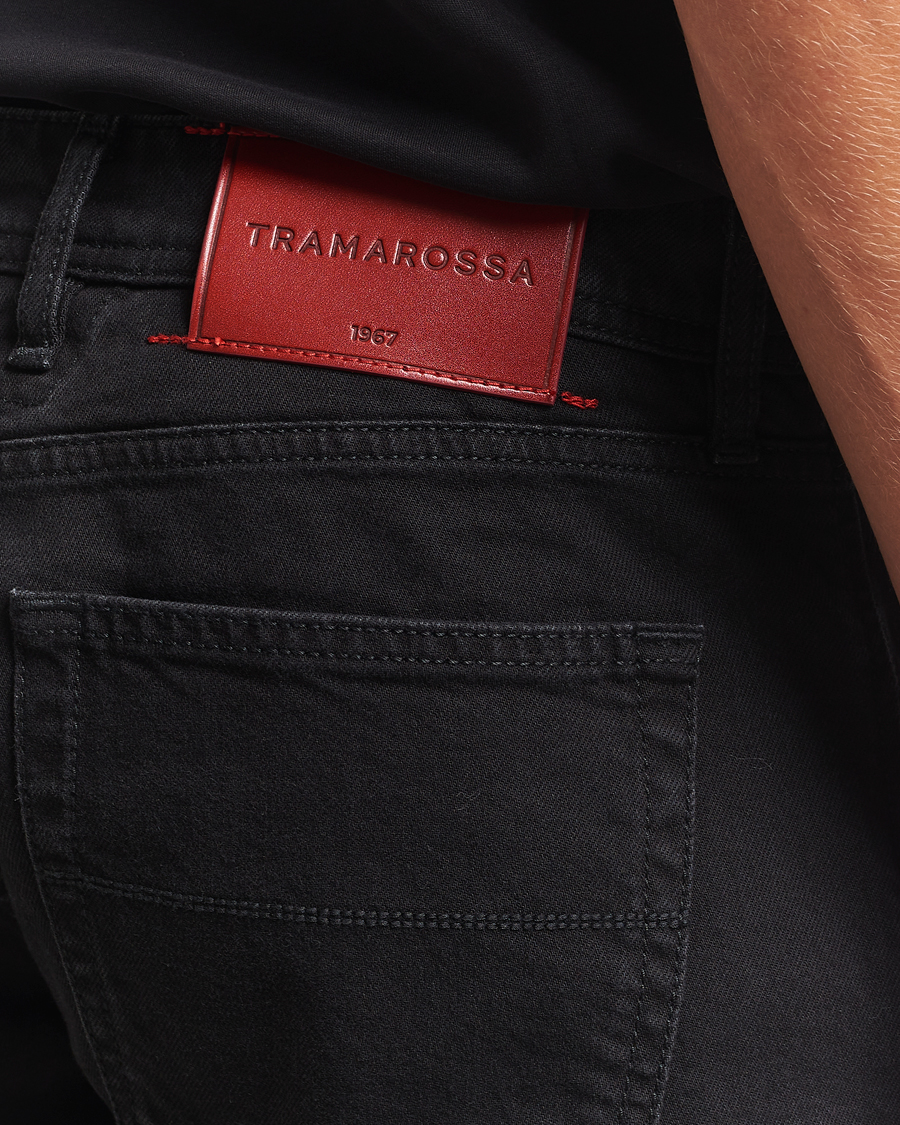 Herre | Jeans | Tramarossa | Michelangelo Stretch Jeans Black Raw
