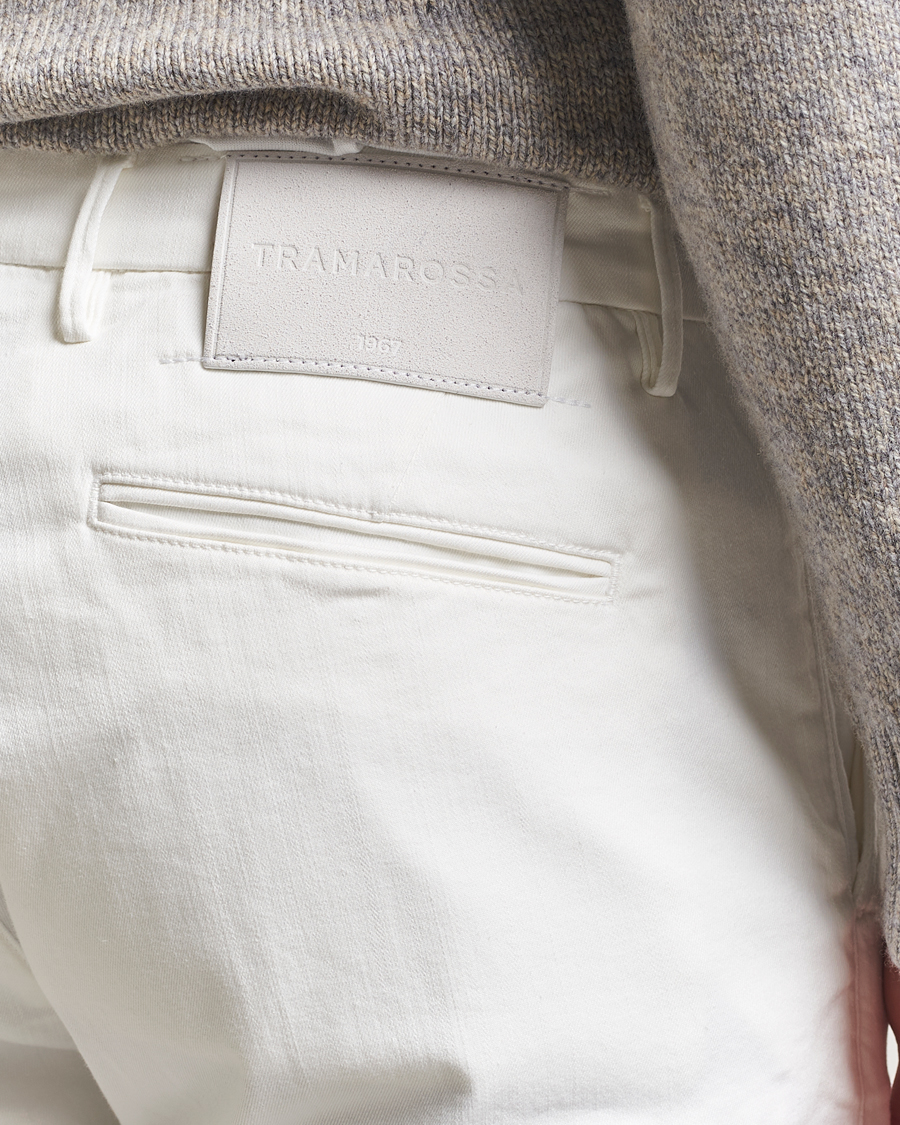 Herre | Jeans | Tramarossa | Luis Superstrech Cotton Chino White