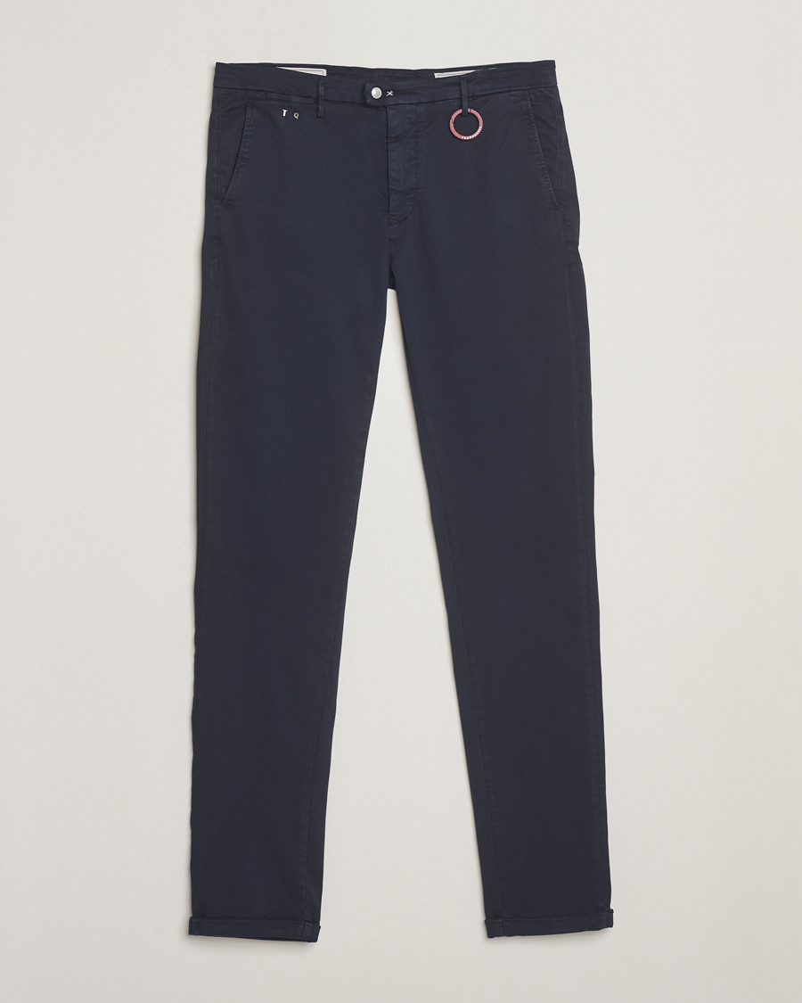 Herre | Bukser | Tramarossa | Luis Superstrech Cotton Chino Dark Blu