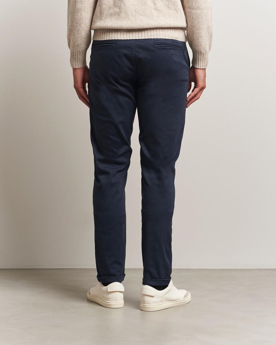 Herre | Bukser | Tramarossa | Luis Superstrech Cotton Chino Dark Blu