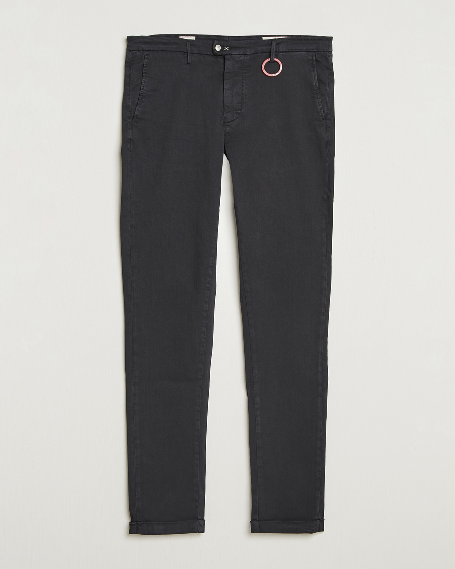 Herre | Jeans | Tramarossa | Luis Superstrech Cotton Chino Black