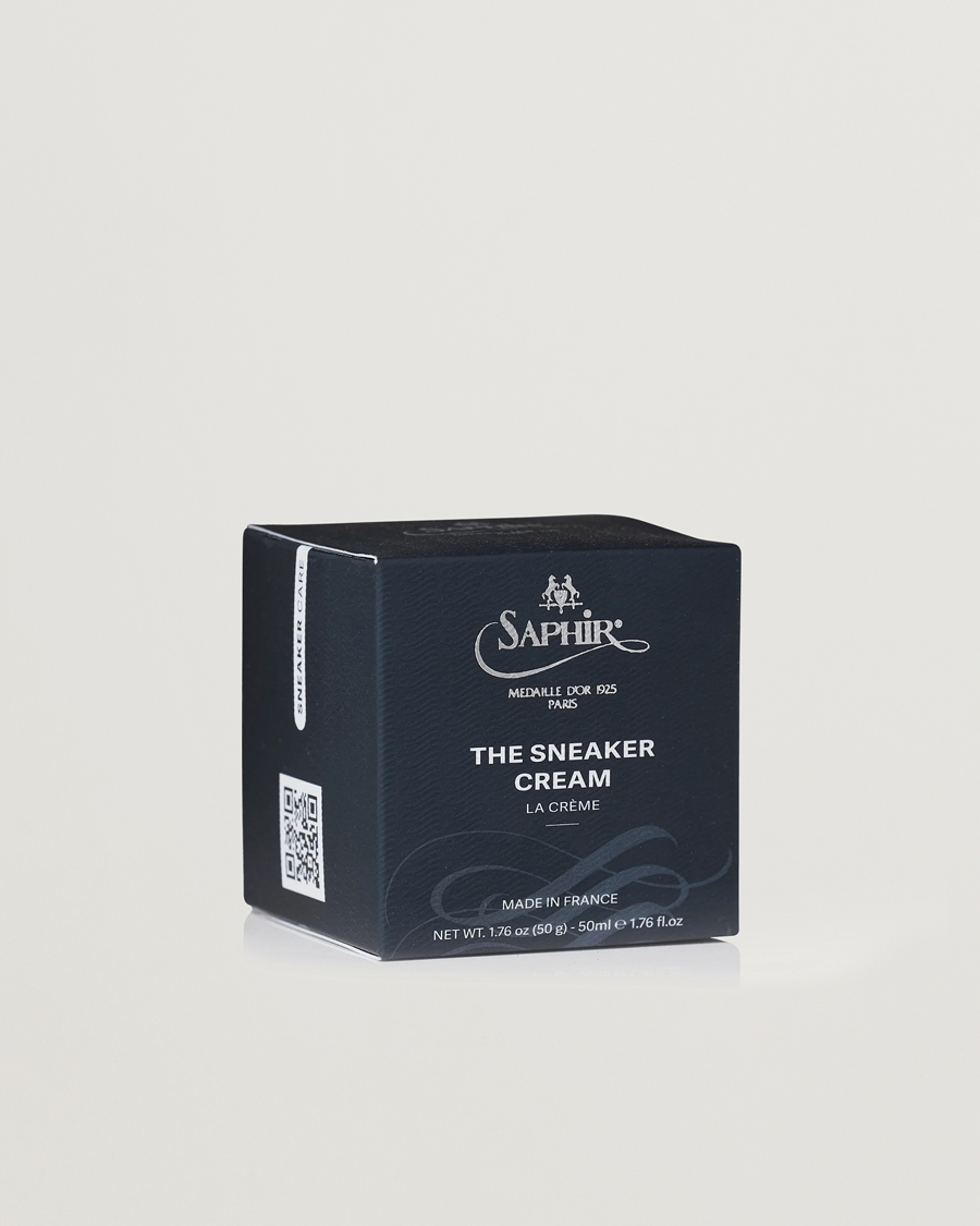 Herre | Skopleie | Saphir Medaille d'Or | Sneaker Cream Black