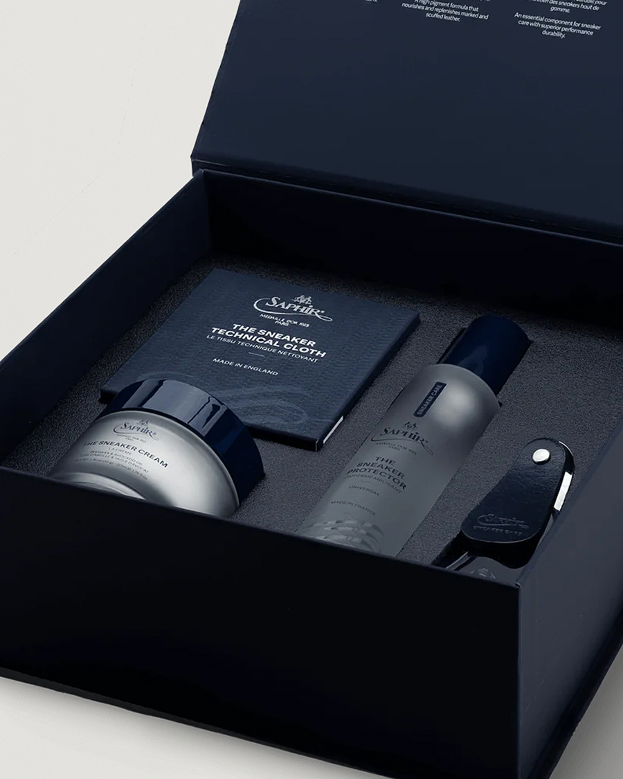 Herre | Skopleie | Saphir Medaille d'Or | Petit Sneaker Kit