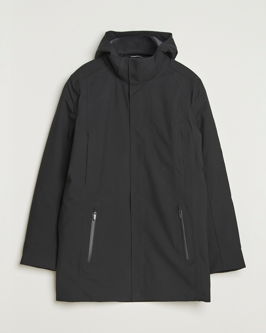 Herre | Jakker | UBR | Regulator Parka Savile Black Wool