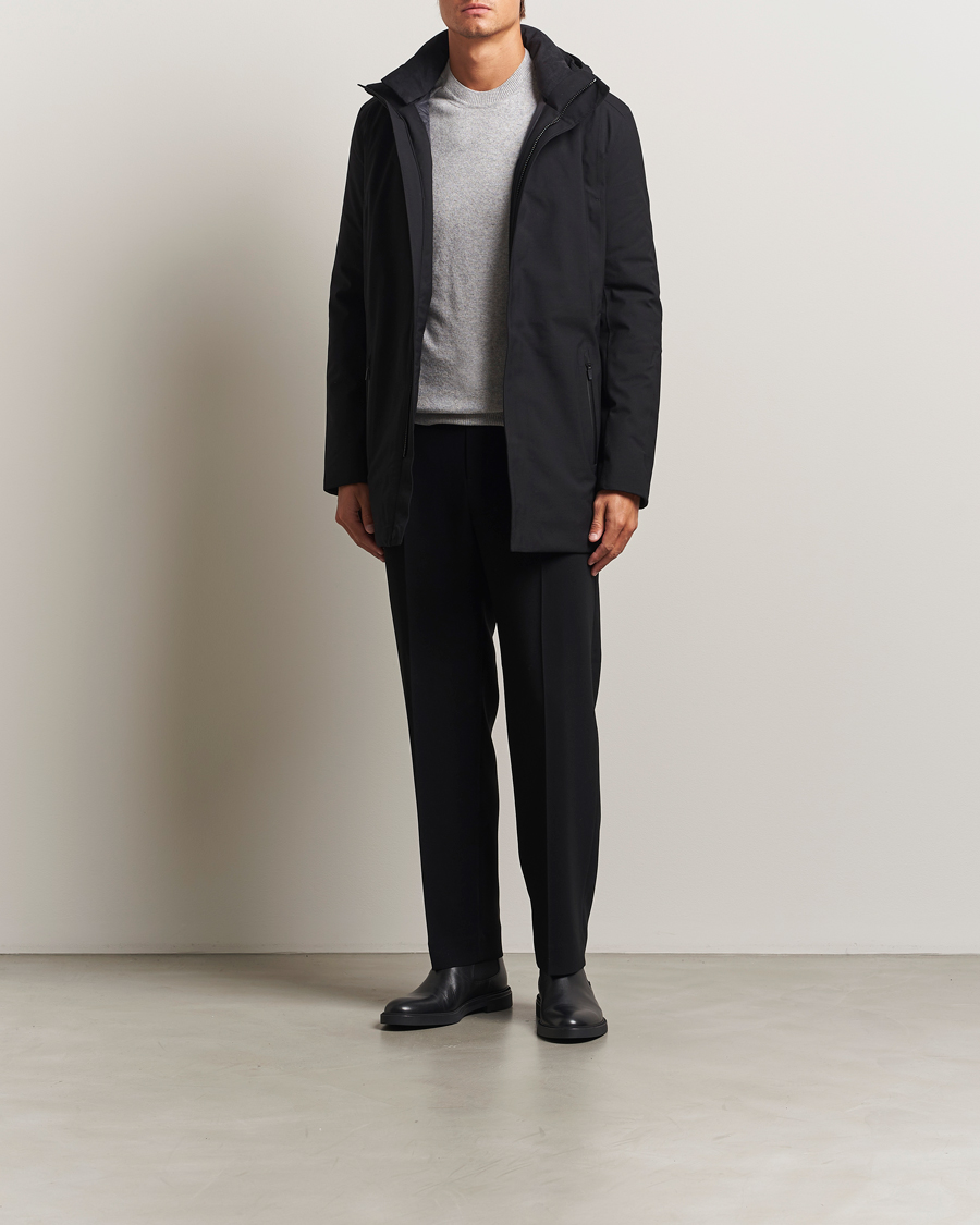 Herre | Jakker | UBR | Regulator Parka Savile Black Wool