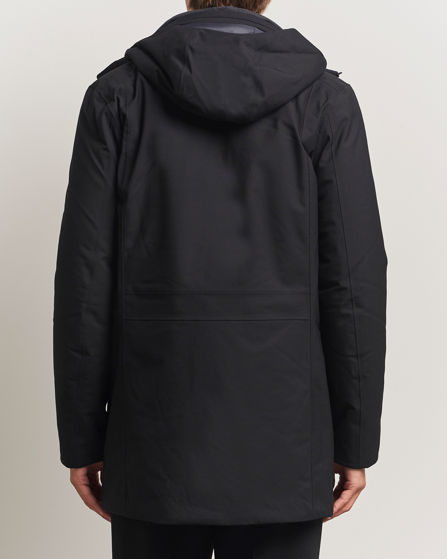 Herre | Jakker | UBR | Regulator Parka Savile Black Wool