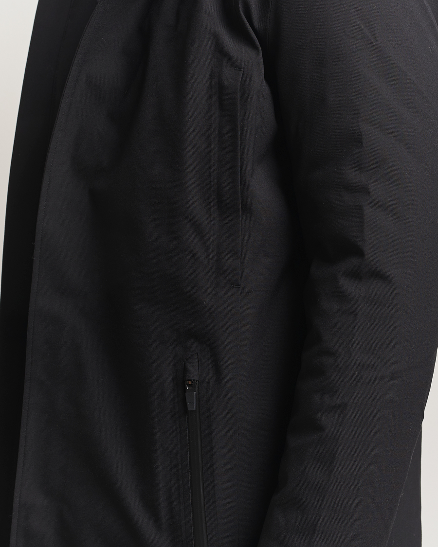Herre | Jakker | UBR | Regulator Parka Savile Black Wool