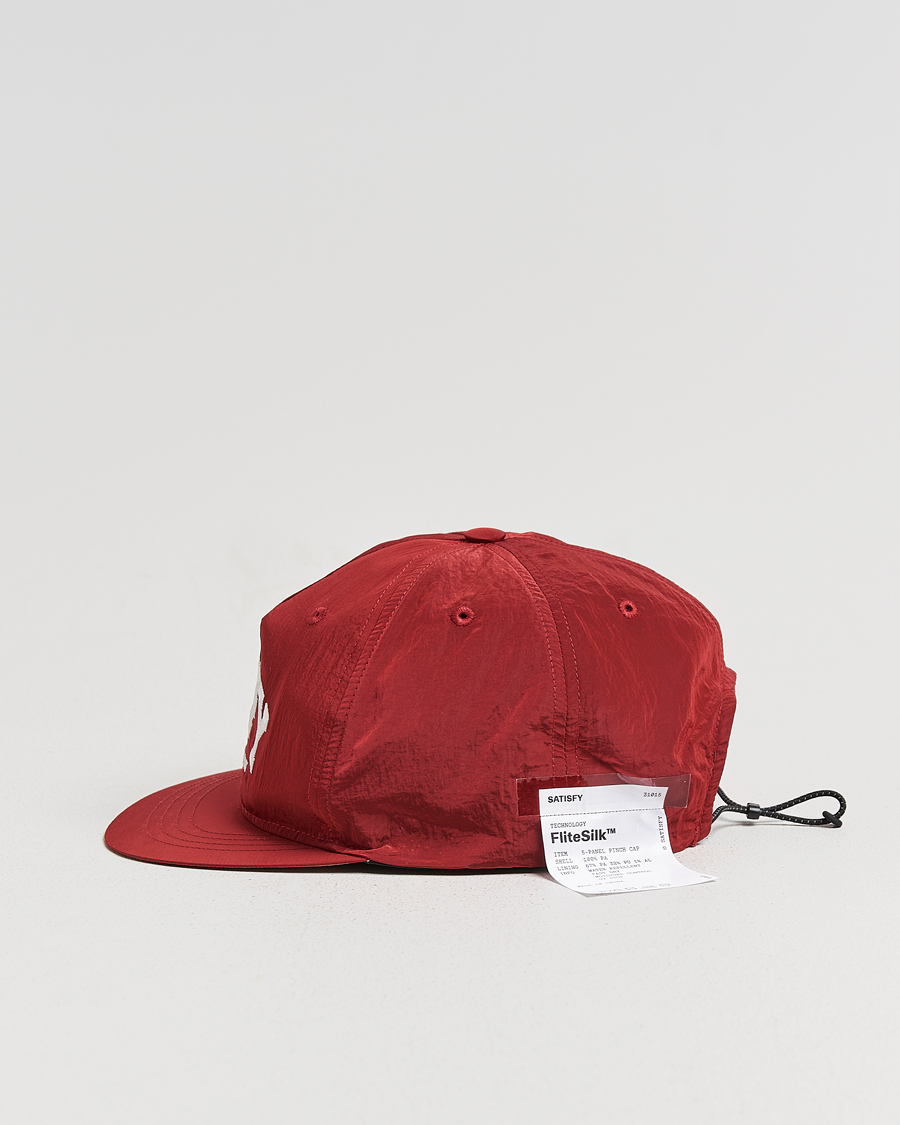 Herre | Hatter og capser | Satisfy | FliteSilk Running Cap Burgundy