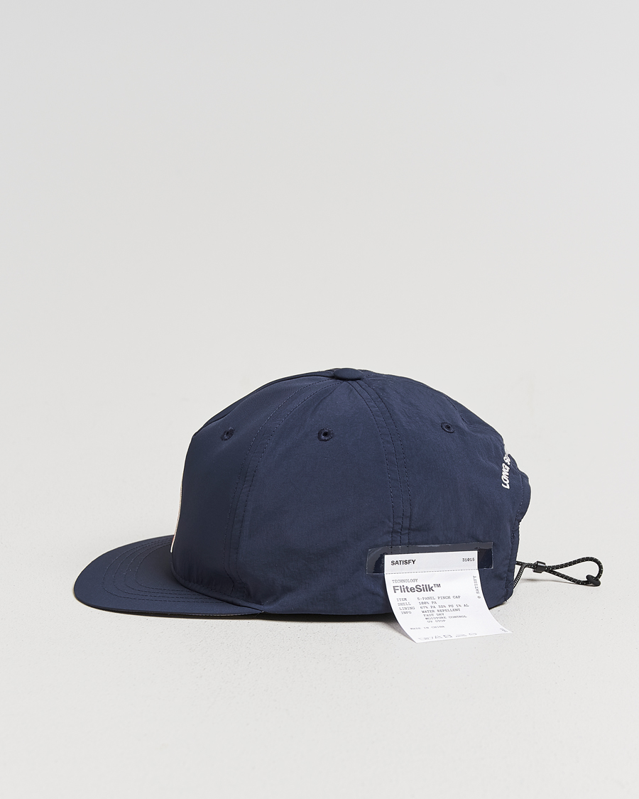 Herre | Hatter og capser | Satisfy | FliteSilk Running Cap Navy