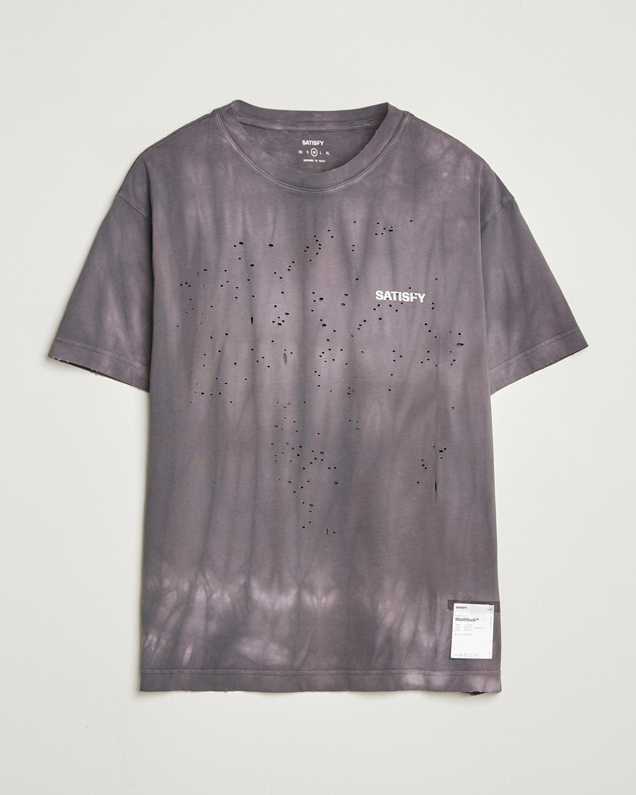 Herre | T-Shirts | Satisfy | MothTech T-Shirt Sun Bleached Shark