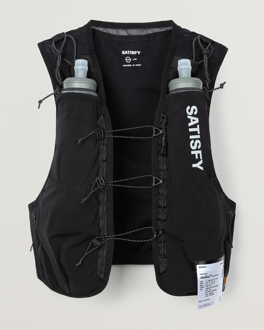 Herre | Satisfy Justice Cordura Hydration Vest 5L Black | Satisfy | Justice Cordura Hydration Vest 5L Black