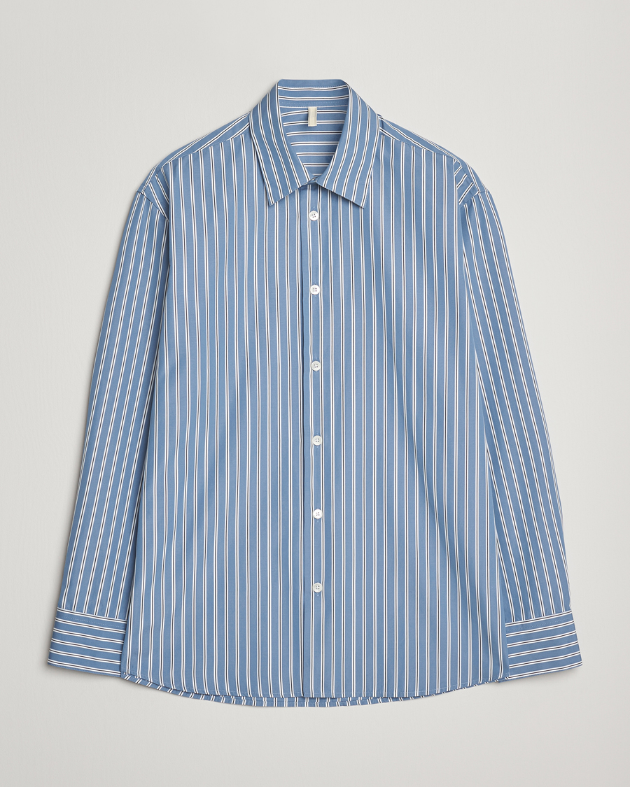 Herre | Skjorter | Sunflower | Day Shirt Blue Stripe