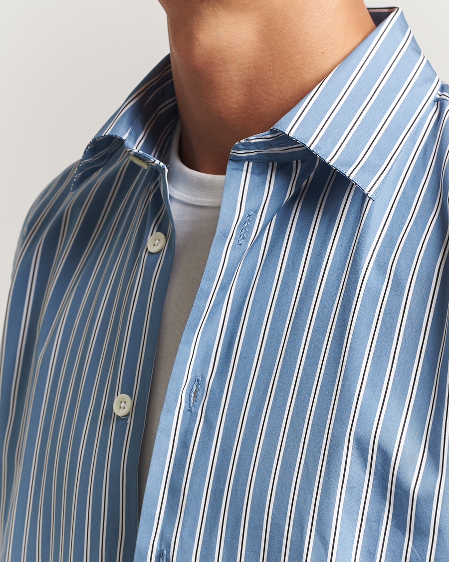 Herre | Skjorter | Sunflower | Day Shirt Blue Stripe