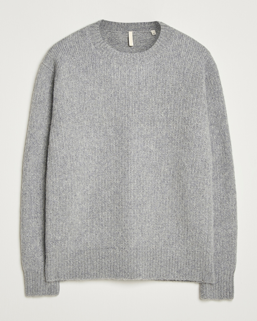 Herre | Gensere | Sunflower | Yak Sweater Grey Melange