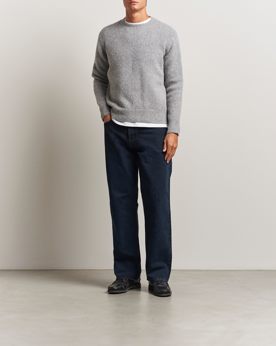 Herre | Gensere | Sunflower | Yak Sweater Grey Melange