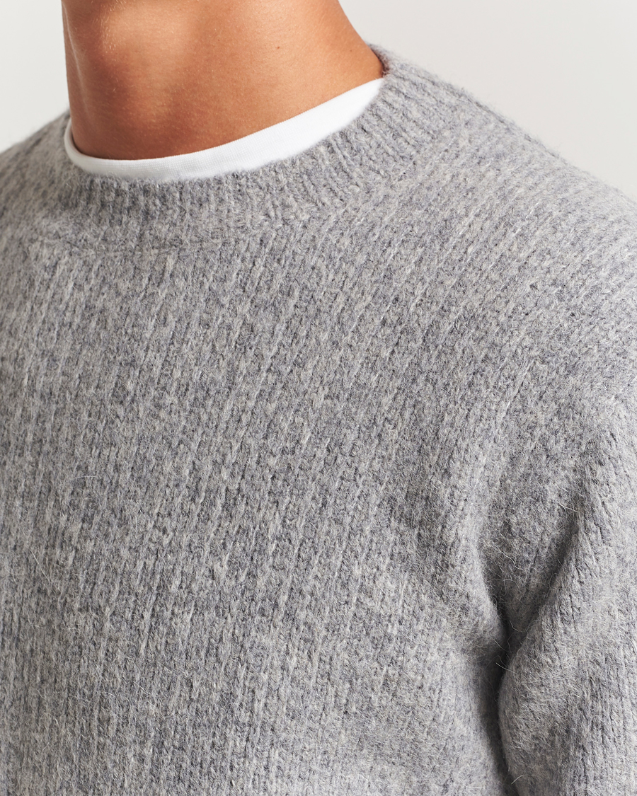 Herre | Gensere | Sunflower | Yak Sweater Grey Melange