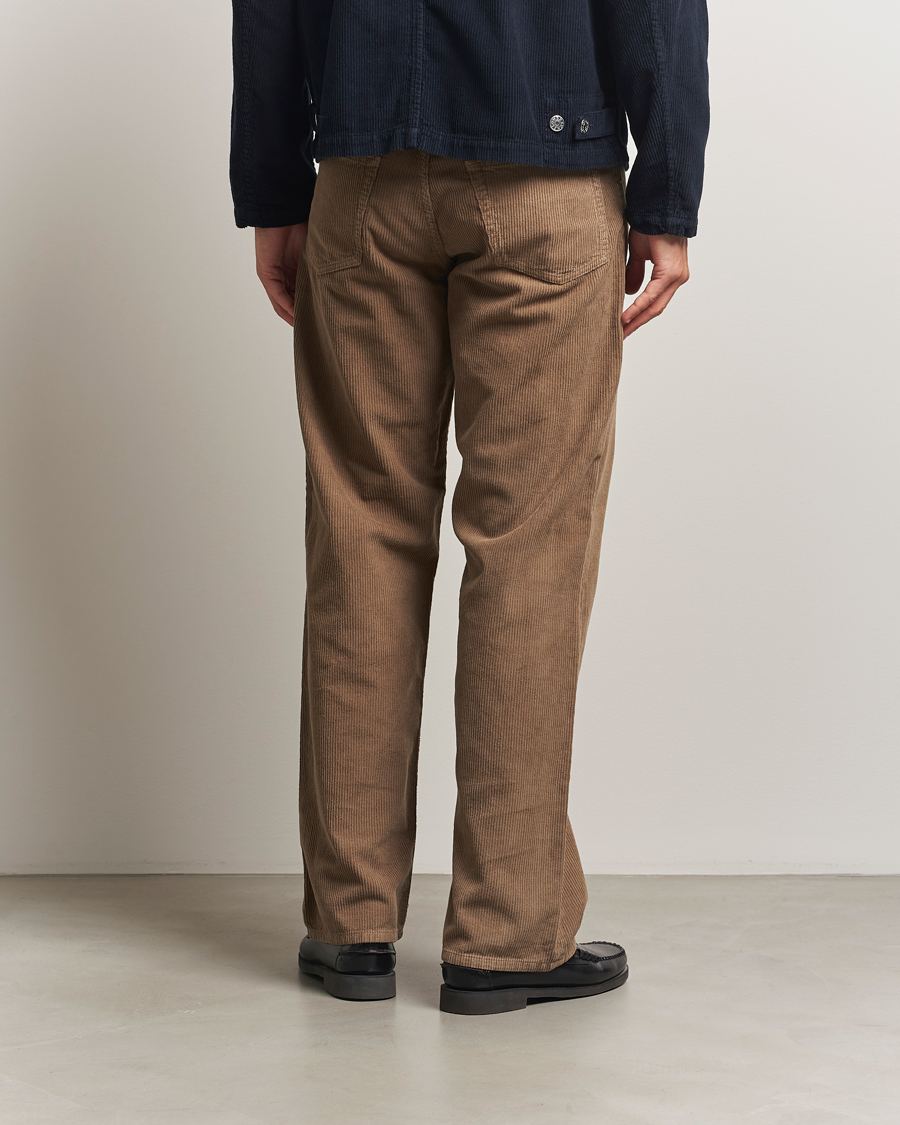 Herre | Bukser | Sunflower | Loose Corduroy Pants Taupe