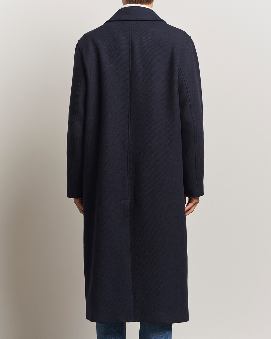 Herre | Jakker | Sunflower | Wool Winter Coat Navy