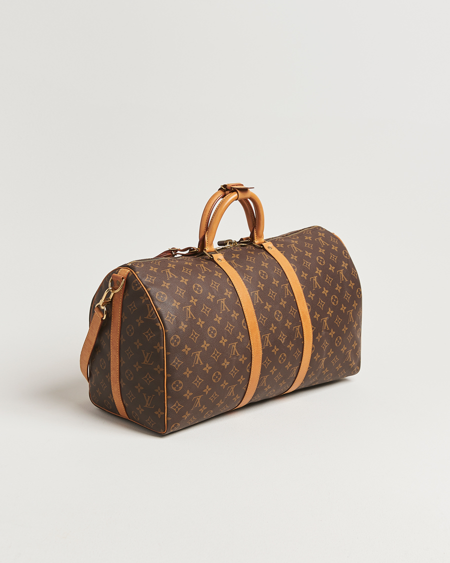 Herre | Pre-Owned & Vintage Bags | Louis Vuitton Pre-Owned | Keepall Bandoulière 50 Monogram