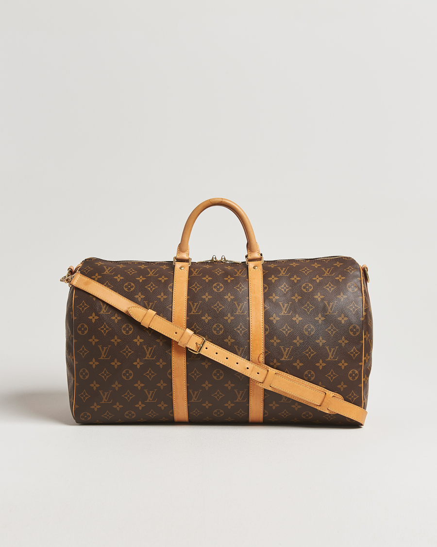 Herre | Pre-Owned & Vintage Bags | Louis Vuitton Pre-Owned | Keepall Bandoulière 50 Monogram