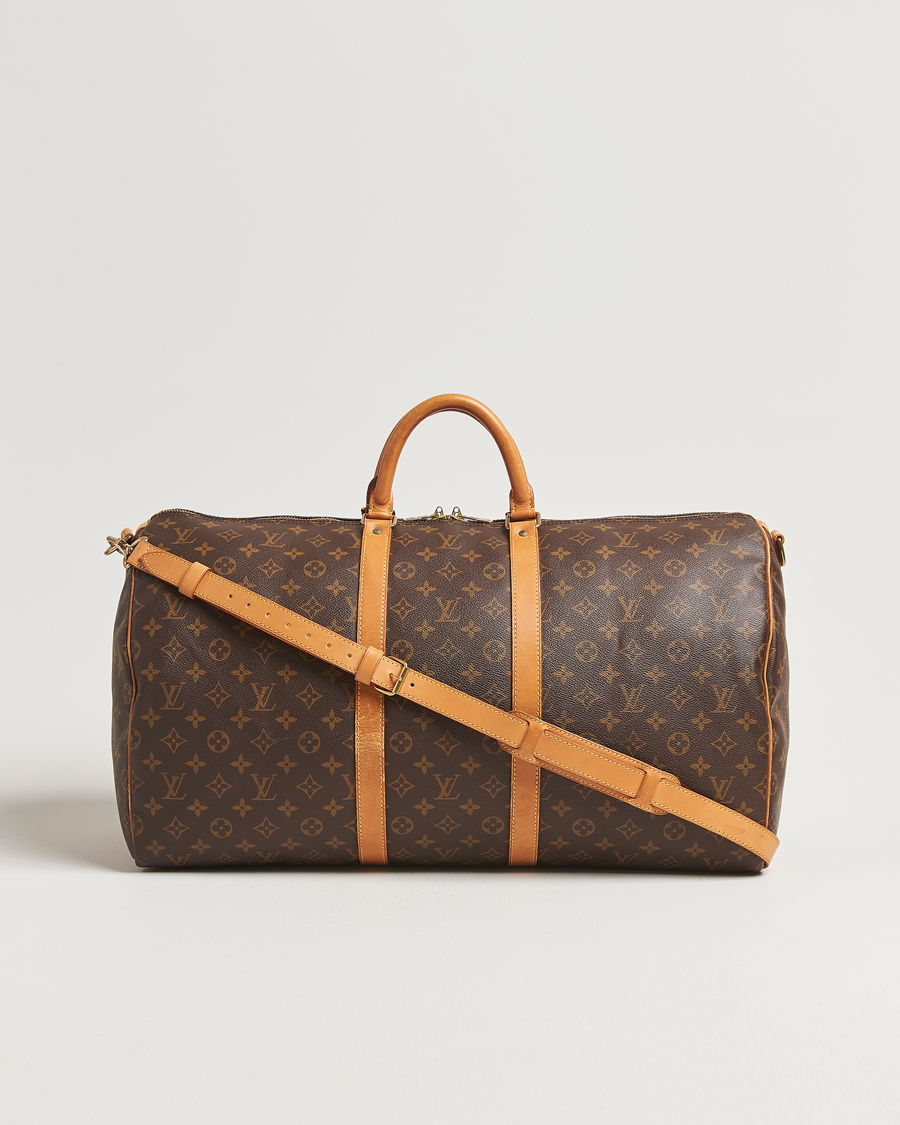 Herre | Pre-Owned & Vintage Bags | Louis Vuitton Pre-Owned | Keepall Bandoulière 55 Monogram