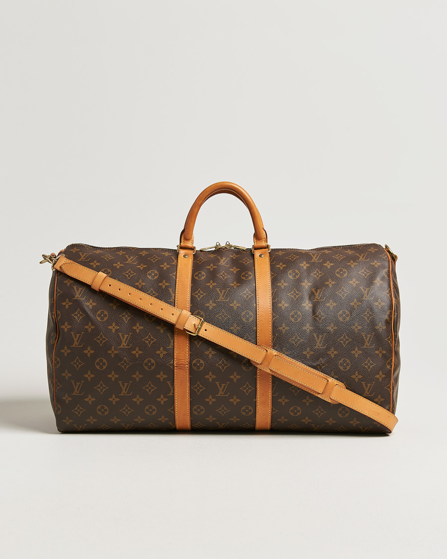 Herre | Pre-Owned & Vintage Bags | Louis Vuitton Pre-Owned | Keepall Bandoulière 55 Monogram