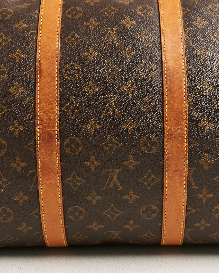 Herre | Pre-Owned & Vintage Bags | Louis Vuitton Pre-Owned | Keepall Bandoulière 55 Monogram