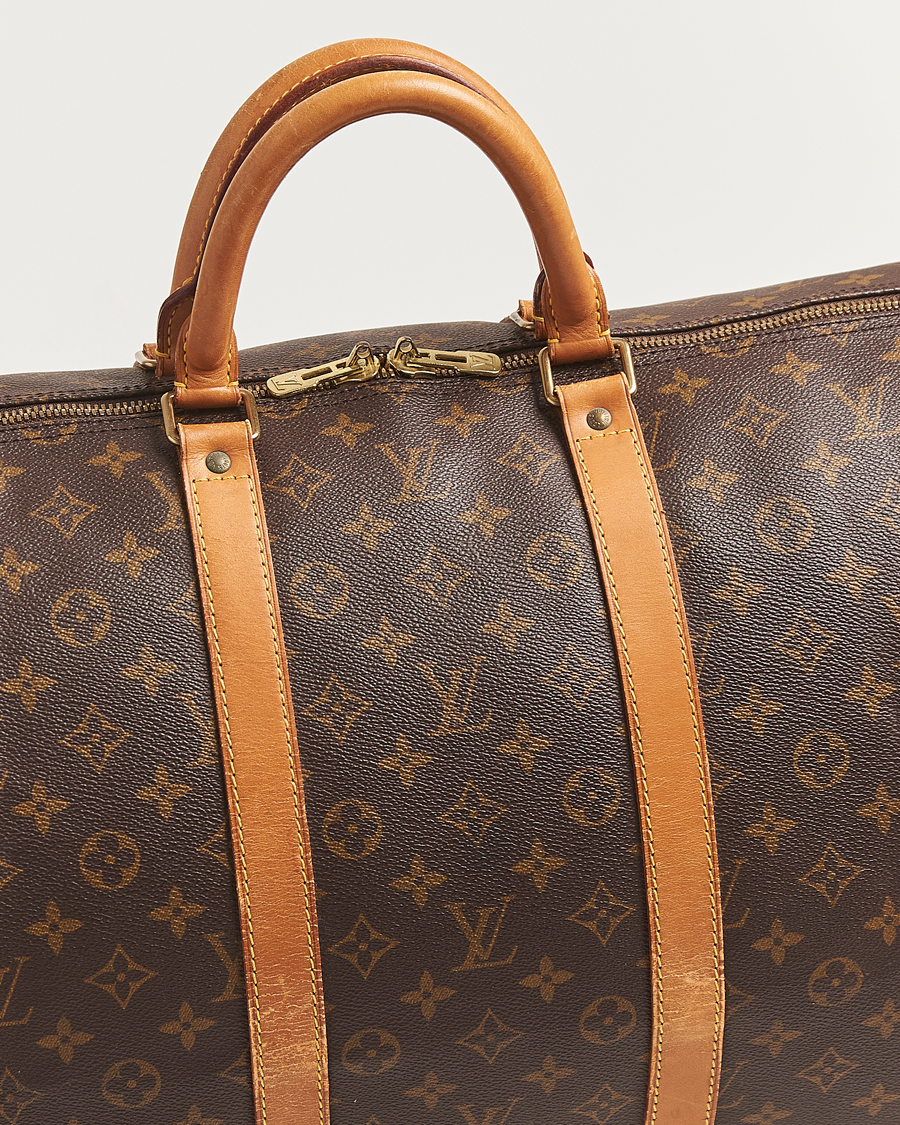 Herre | Pre-Owned & Vintage Bags | Louis Vuitton Pre-Owned | Keepall Bandoulière 55 Monogram