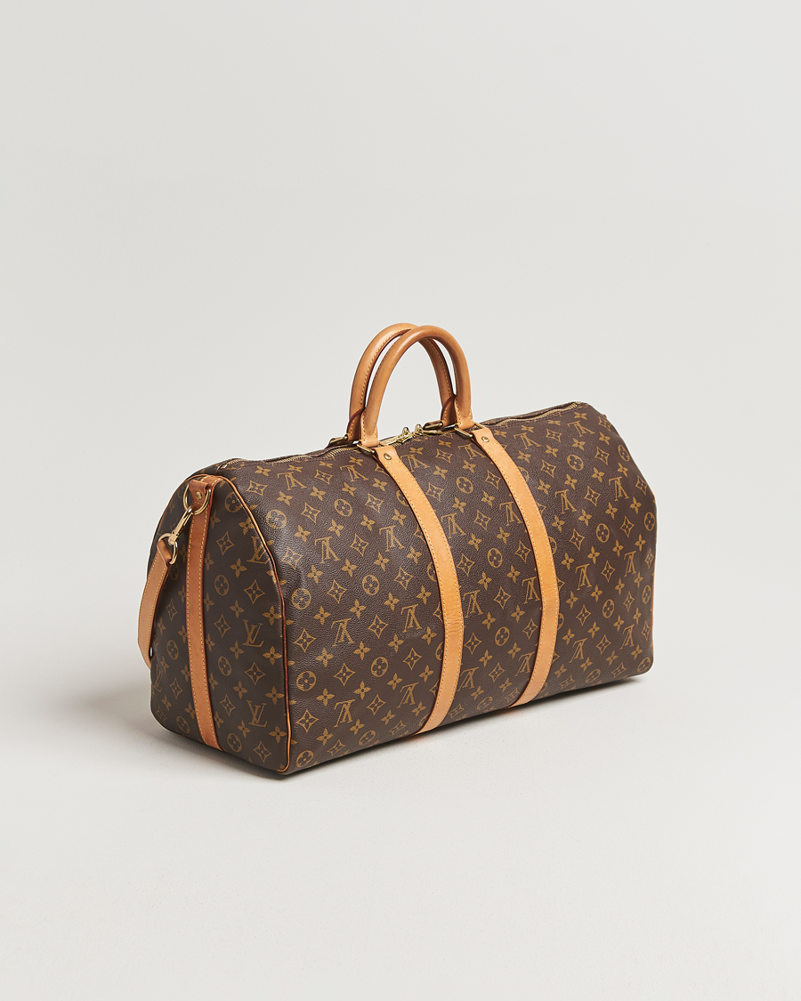 Herre | Pre-Owned & Vintage Bags | Louis Vuitton Pre-Owned | Keepall Bandoulière 50 Monogram