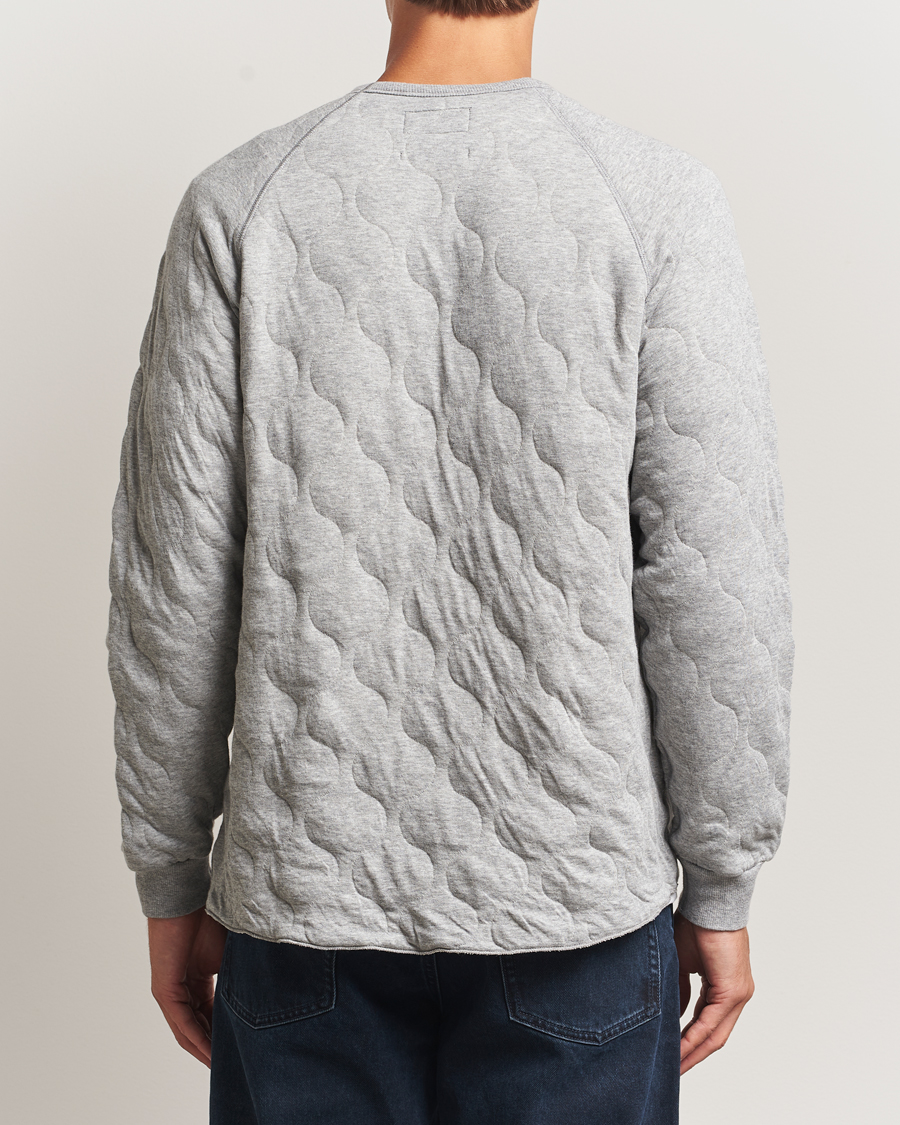 Herre | Gensere | BEAMS PLUS | MIL Quilt Crew Neck Grey