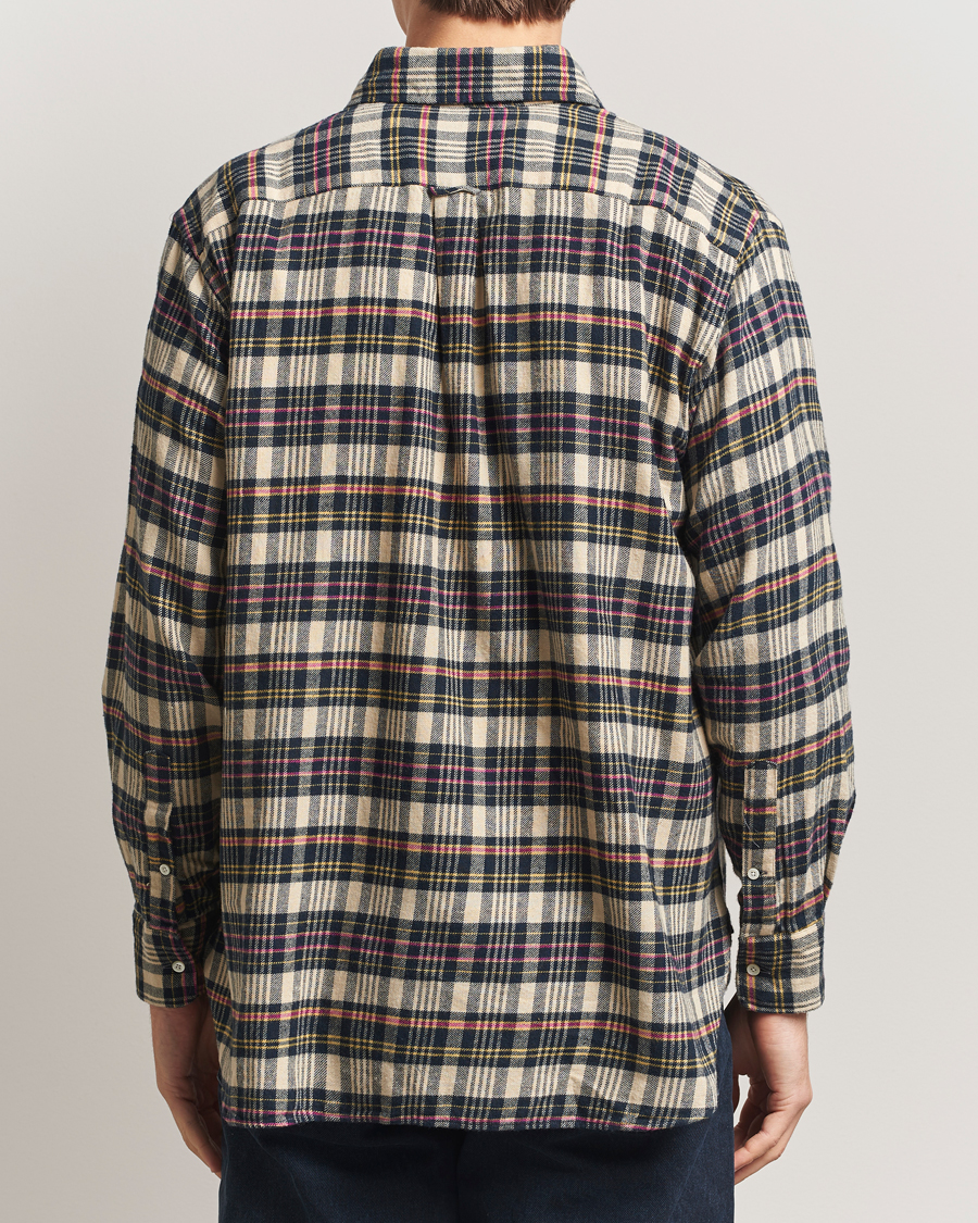 Herre | Skjorter | BEAMS PLUS | Flannel Button Down Shirt Beige Check