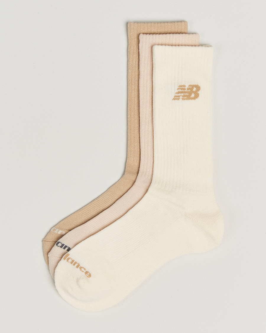 Herre | Undertøy | New Balance | 3-Pack Everyday Crew Socks Earth Multi