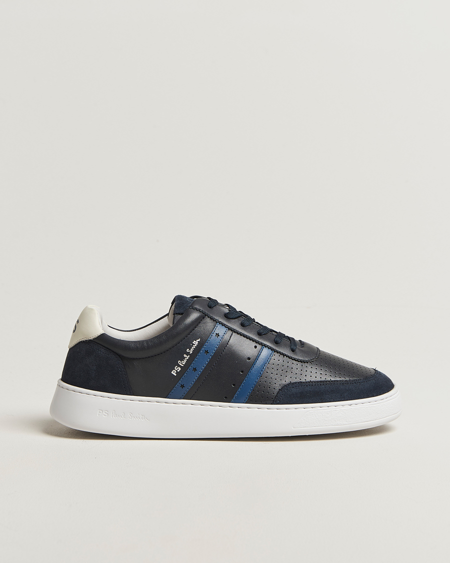 Herre | Sneakers | PS Paul Smith | Birch Leather/Suede Sneaker Blue