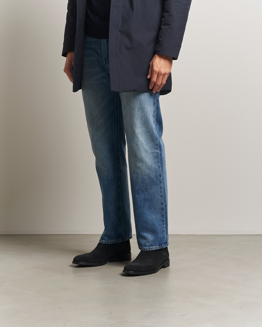 Herre | Støvler | PS Paul Smith | Augustus Suede Chelsea Boot Black