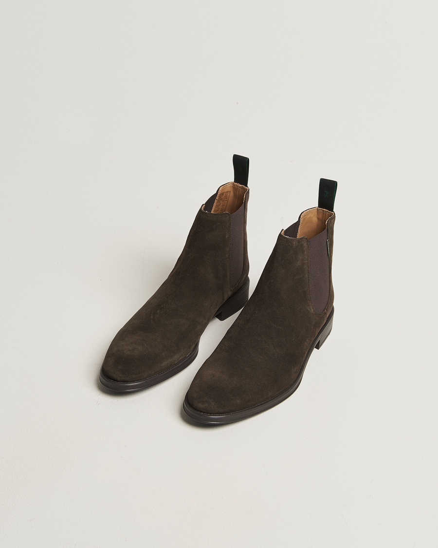 Herre | Støvler | PS Paul Smith | Augustus Suede Chelsea Boot Brown