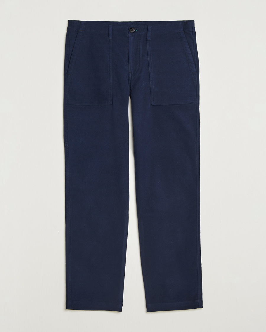 Herre | Bukser | PS Paul Smith | Cotton Worker Pants Blue
