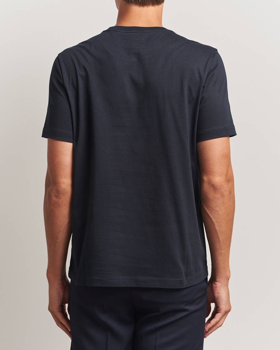 Herre | T-Shirts | PS Paul Smith | Robots Crew Neck T-Shirt Blue