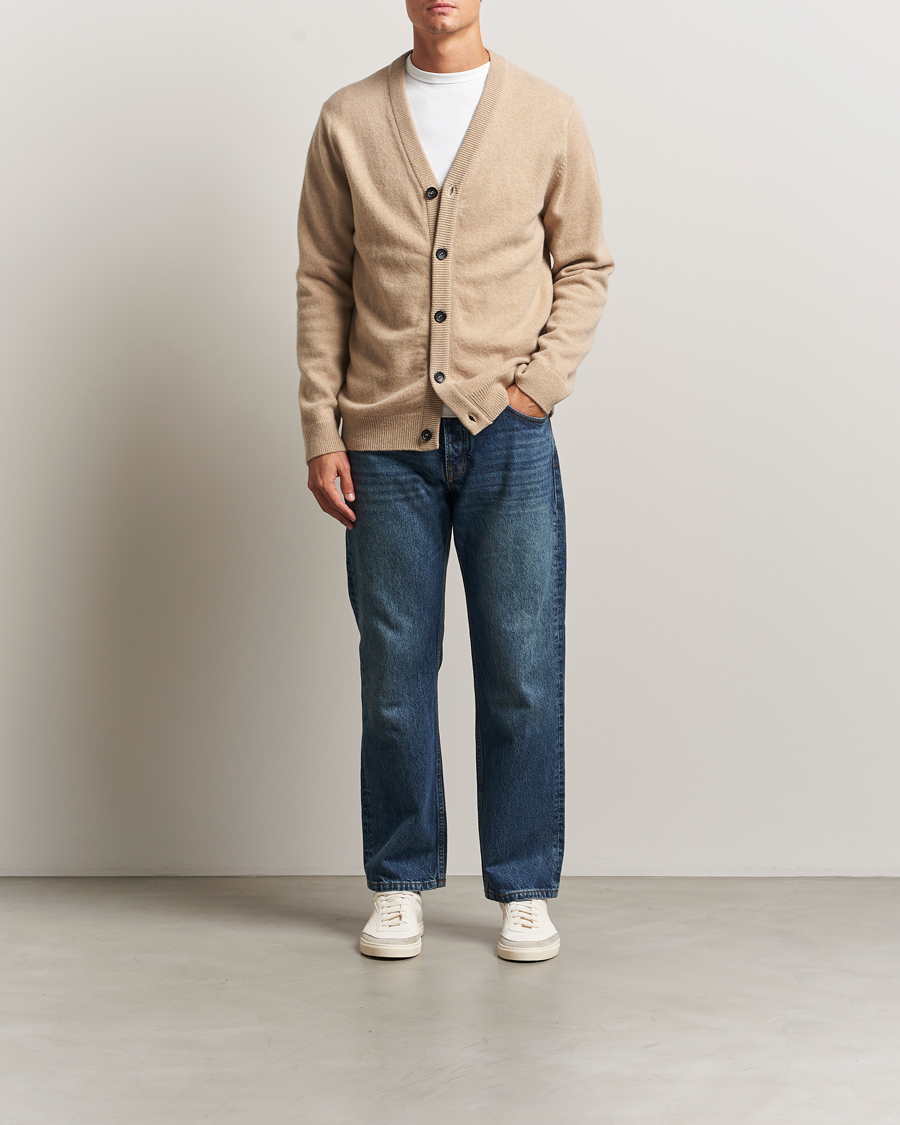 Herre | Gensere | PS Paul Smith | Merino Knitted Cardigan Beige