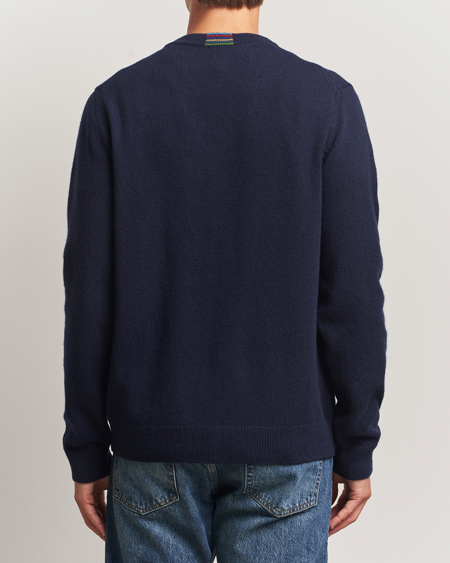 Herre | Gensere | PS Paul Smith | Merino Knitted Cardigan Blue