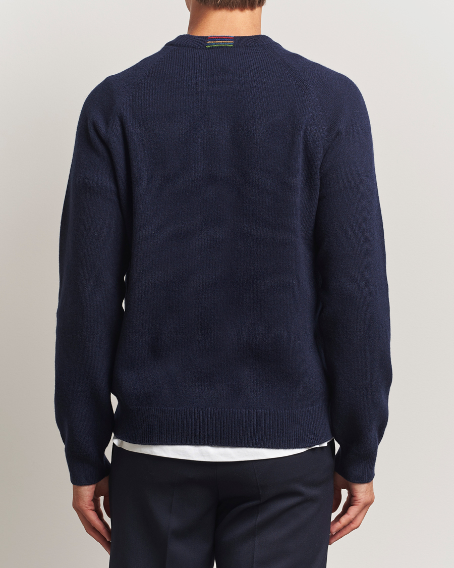 Herre | Gensere | PS Paul Smith | Merino Knitted Sweater Blue