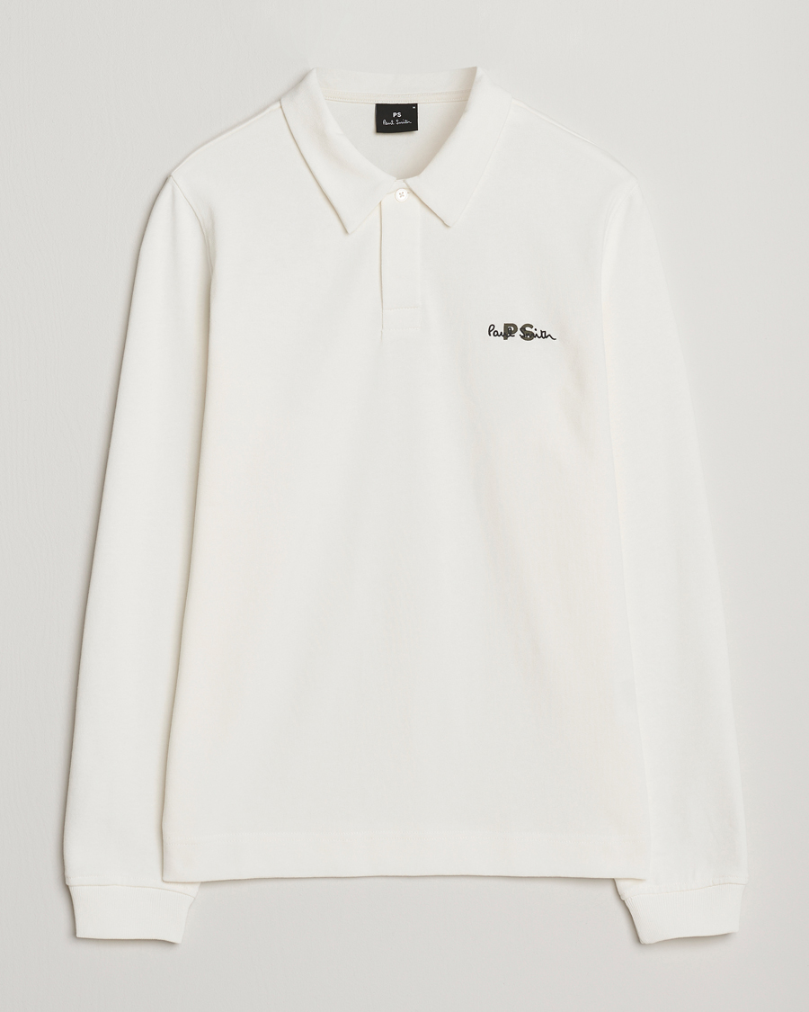 Herre | Gensere | PS Paul Smith | Cotton Logo Rugby Sweater White