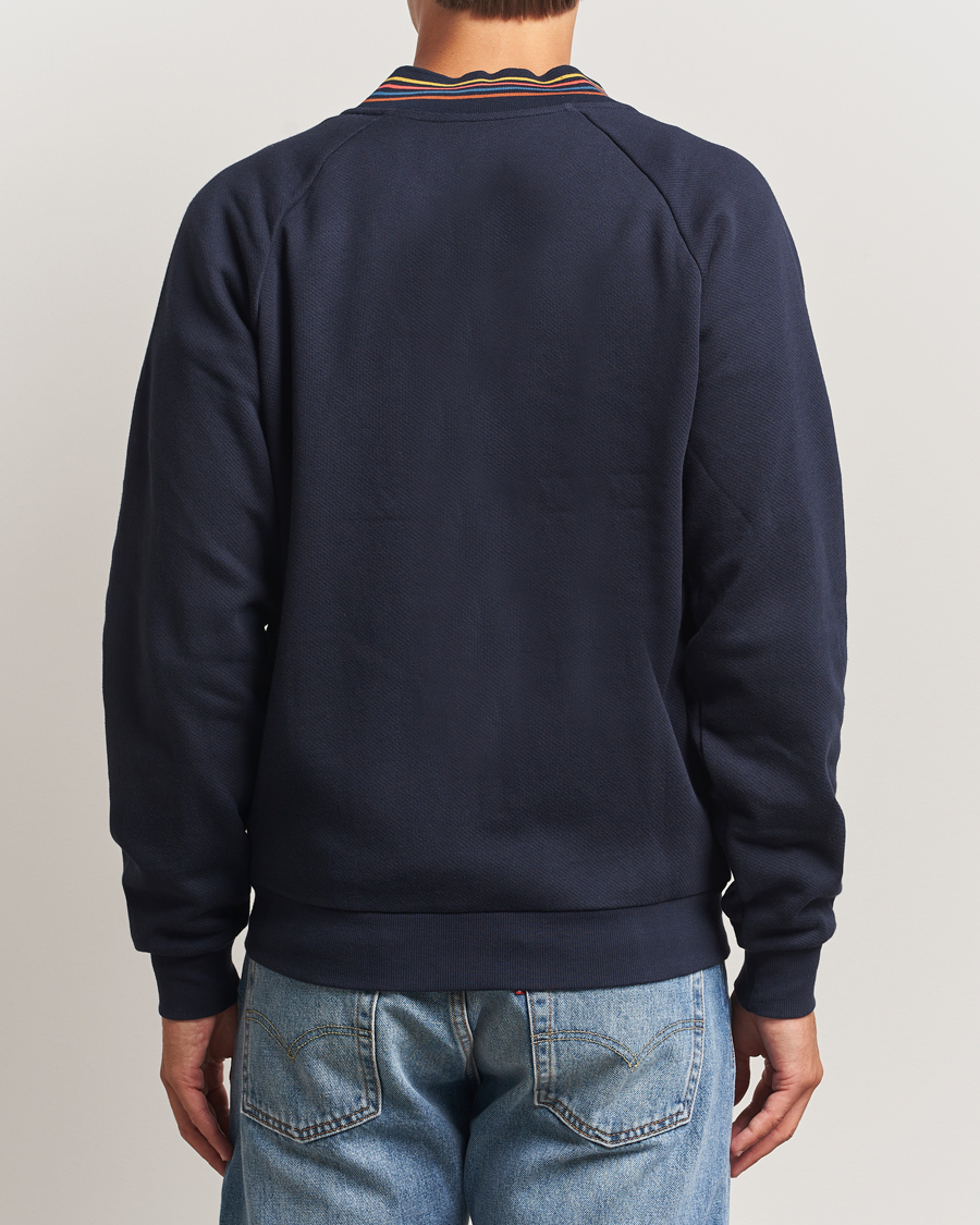 Herre | Gensere | Paul Smith | Artist Rib Full Zip Navy