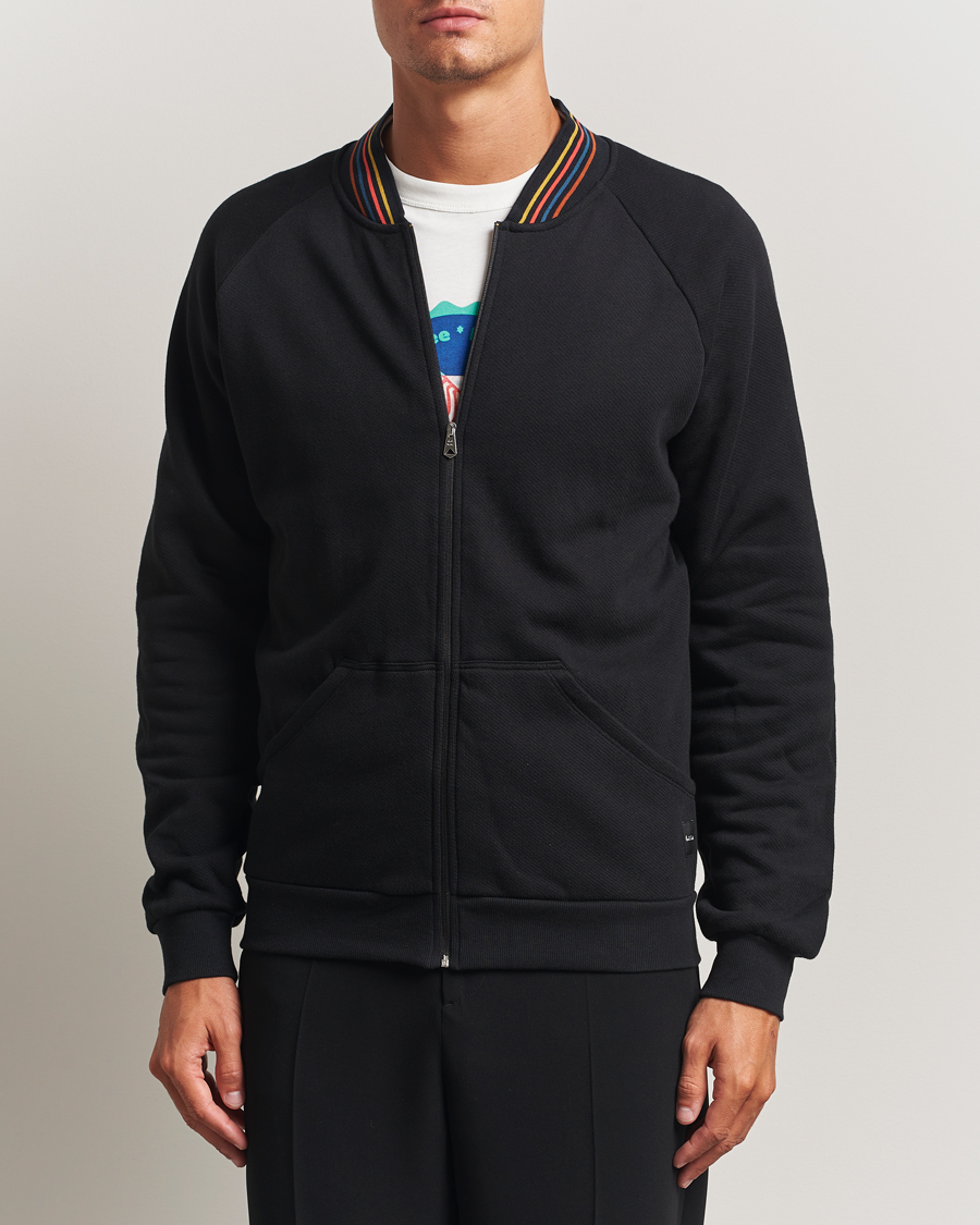 Herre | Gensere | Paul Smith | Artist Rib Full Zip Black