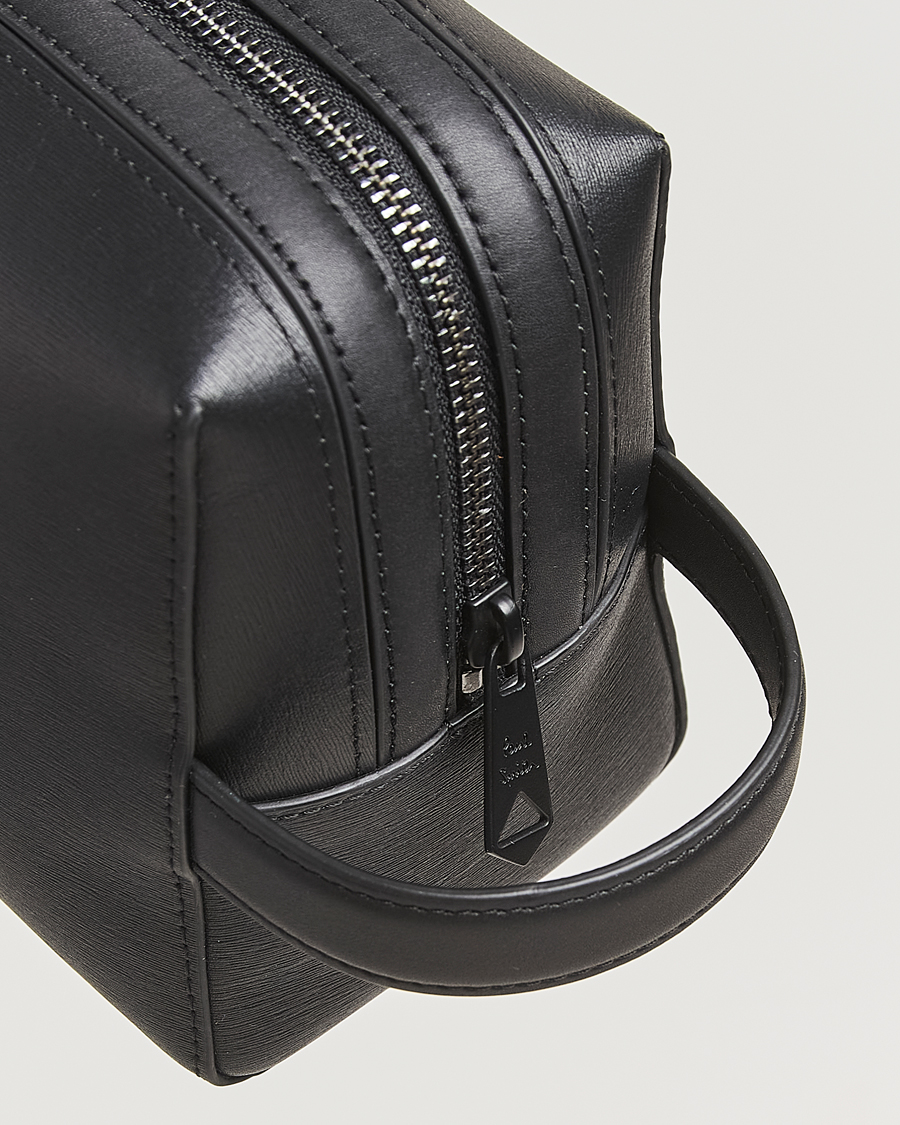 Herre | Vesker | Paul Smith | Leather Washbag Black