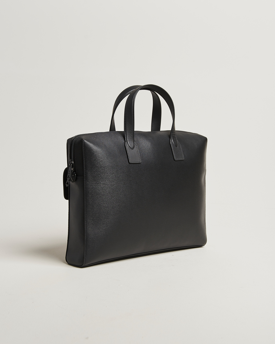 Herre | Vesker | Paul Smith | Leather Briefcase Black