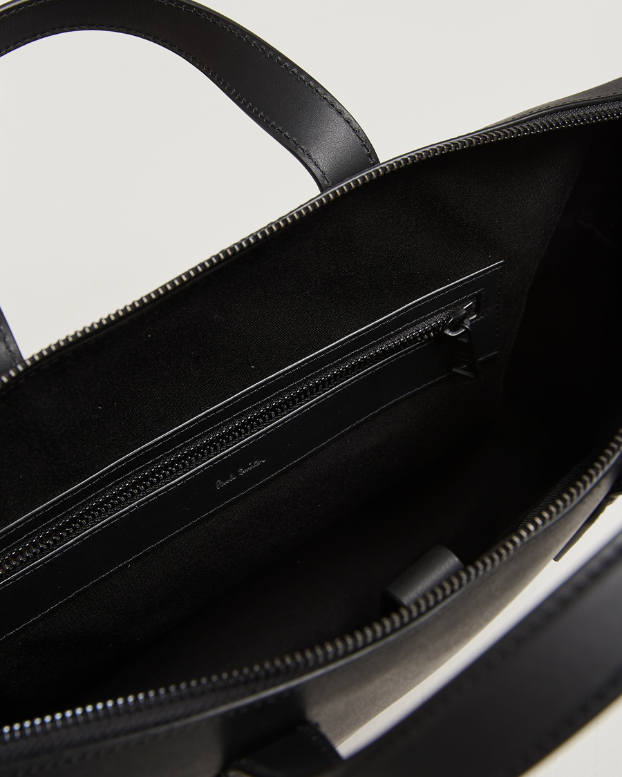 Herre | Vesker | Paul Smith | Leather Briefcase Black