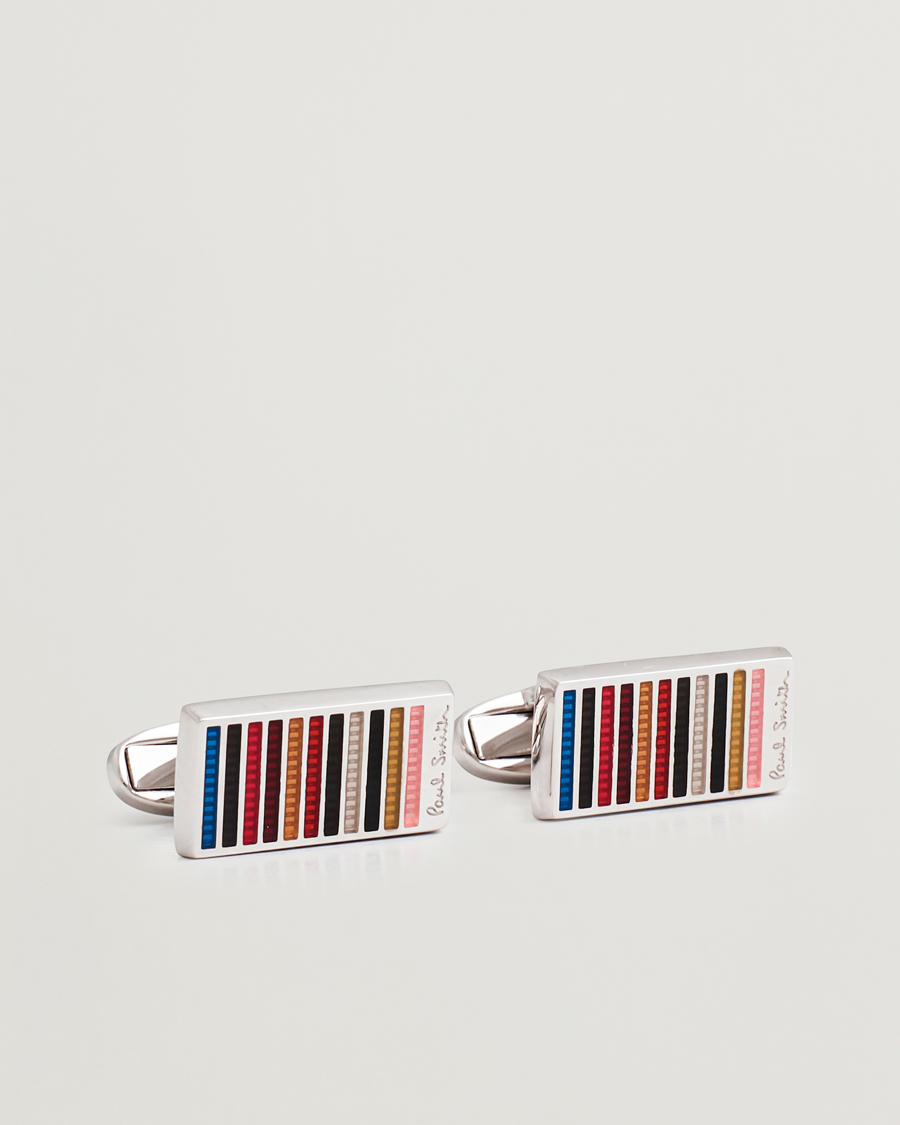 Herre | Mansjettknapper | Paul Smith | Signature Cufflink Silver